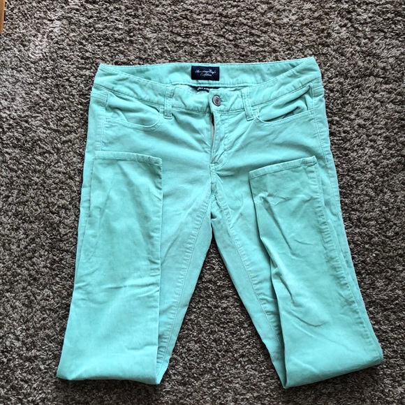 AE Mint Corduroy Skinny Jeans - Picture 5 of 6